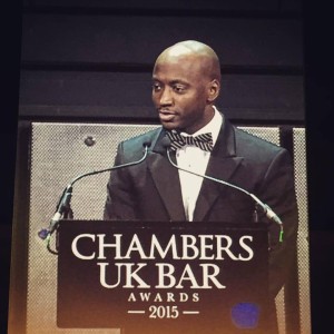 Tunde Okewale at the Chambers & Partners  2015 Awards